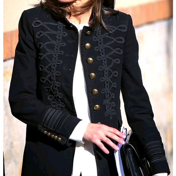 Zara Military Jacket Sz M - Picture 12 of 12